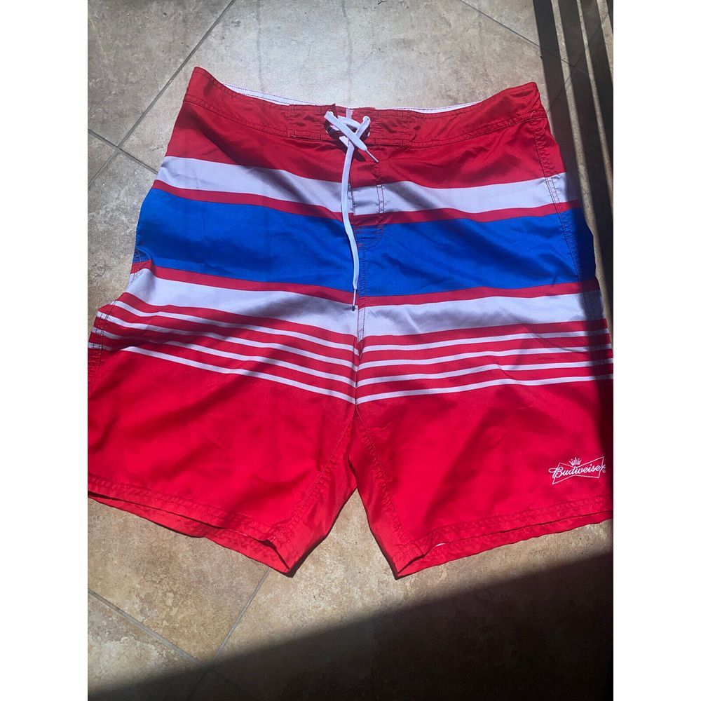 Budweiser Mens Board Shorts Swim‎ Trunks S-2XL
